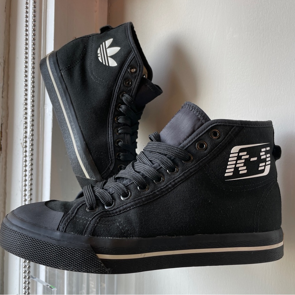Raf Simons x Adidas Matrix Spirit W7 M6 - Canvas Logo Sneakers